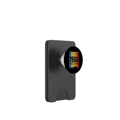 Comprar Agosto 1966 56 Años Cumpleaños Edición Limitada Retro Catálogo PopSockets PopWallet para MagSafe Ofertas 2025 | regaloscumple.com