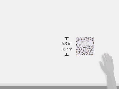 Ofertas en regaloscumple.com Colección Black&Gold – Tarjeta cumpleaños con sobre, tarjeta felicitación con motivo