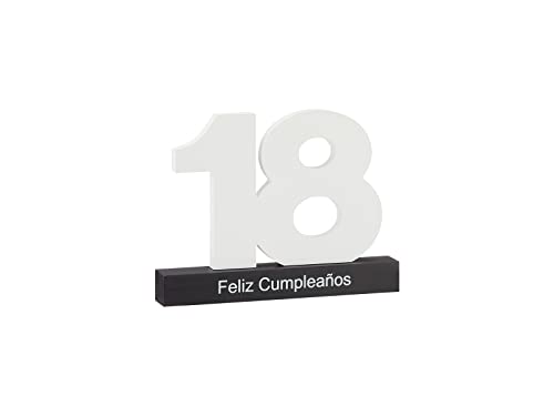 Consigue ahora MC-Trend Libro visitas XL para 18 cumpleaños español Hecho en Madera Feliz Cumpleaños para Escribir en Idea Creativa Ideas para regalar Regalo DIY (18 España) Top Precio 2024 | regaloscumple.com