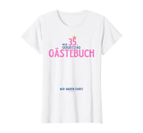 Comprar Cumpleaños Mujer Libro visitas 35 cumpleaños para mujeres [2020] Camiseta Top Precio 2024 | regaloscumple.com