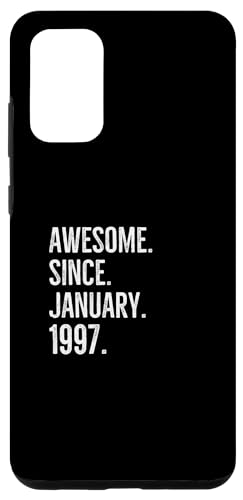 Consigue ahora Carcasa para Galaxy S20+ Cumpleaños Impresionante desde enero 1997 aniversario fiesta cumpleaños Ofertas 2025 | regaloscumple.com