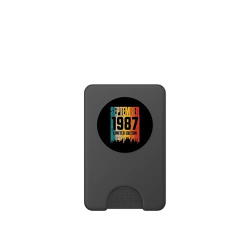 Dónde comprar en España Septiembre 1987 37 Años Cumpleaños Edición Limitada Retro PopSockets PopWallet para MagSafe