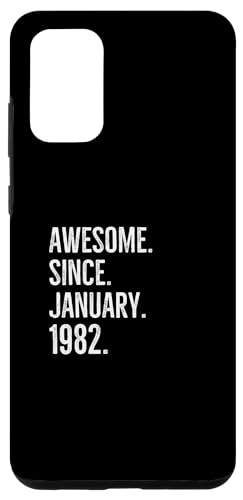 Consigue ahora Carcasa para Galaxy S20+ Impresionante desde enero 1982 Aniversario Cumpleaños la fiesta cumpleaños Top Precio 2024 | regaloscumple.com