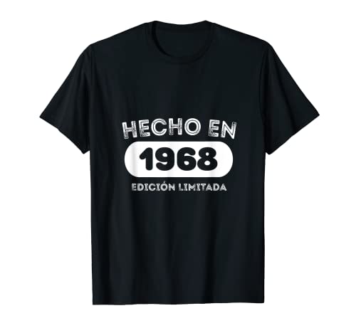 Consigue ahora 1968 Cumpleaños en Español Camiseta BlackFriday Top Precio 2024 | regaloscumple.com