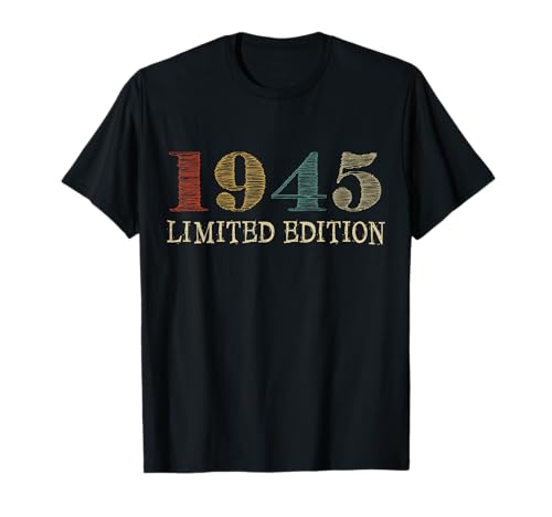 Oferta 80 hombre 80 1945 divertido Camiseta