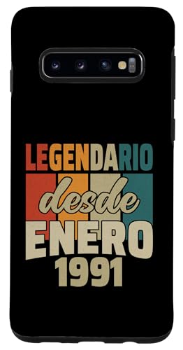 Consigue Ideas para regalar ahora Carcasa para Galaxy S10 Legendario Desde Enero 1991 - Cumpleaños 33 Años Ofertas 2024 | regaloscumple.com
