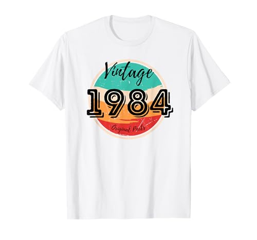 Consigue Cumpleaños ahora Regalo cumpleaños mujeres 1984 Camiseta Rebajas 2025 | regaloscumple.com