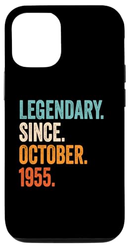 Consigue ahora Carcasa para iPhone 12/12 Pro Legendary Since October 1955 años 69 aniversario Regalos cumpleaños Top Precio 2024 | regaloscumple.com
