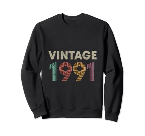 Consigue ahora Promoción Cumpleaños 1991 Sudadera Rebajas 2024 | regaloscumple.com