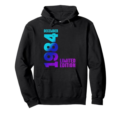 Consigue Promoción ahora Edición Limitada Diciembre 1984 Cumpleaños 1984 Sudadera con Capucha Ofertas 2024 | regaloscumple.com