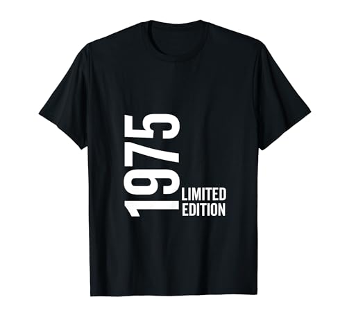 Comprar Nacido en Ideas para regalar 1975 Edición Limitada Funny Age Cumpleaños Camiseta Rebajas 2024 | regaloscumple.com