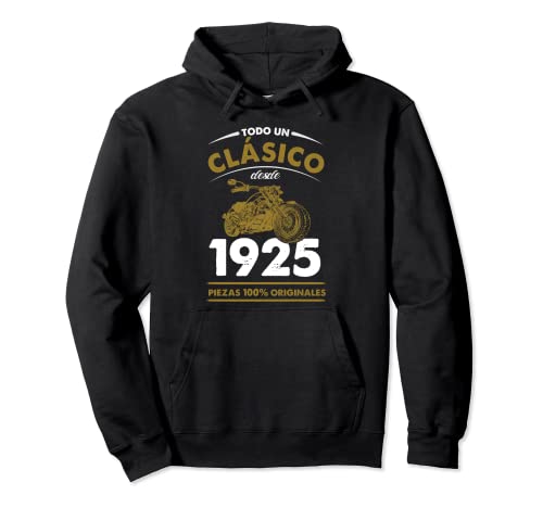 Consigue ahora Catálogo 98 Años Cumpleaños Moto Biker Hombre Motero Nacido En 1925 Sudadera con Capucha Ofertas 2025 | regaloscumple.com