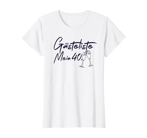 Consigue ahora Mujer Promoción Libro visitas para 40 cumpleaños lista visitas decoración 40 años Camiseta Rebajas 2024 | regaloscumple.com