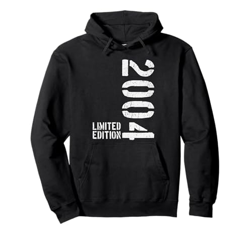 Comprar 2004 edición limitada 20 años 20 cumpleaños Sudadera con Capucha Ideas para regalar Rebajas 2024 | regaloscumple.com