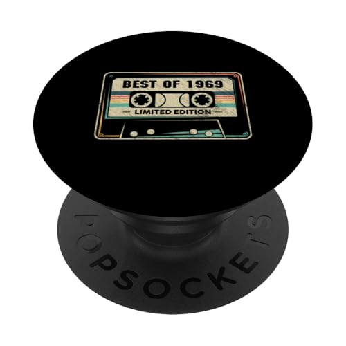 Consigue ahora 1969 cumpleaños para hombre Ideas para regalar y mujer PopSockets PopGrip Intercambiable Top Precio 2025 | regaloscumple.com