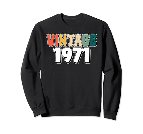 Comprar Cumpleaños De 1971 Sudadera Top Cumpleaños Precio 2024 | regaloscumple.com