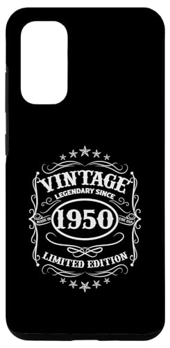 Consigue ahora Carcasa para Galaxy S20 Camiseta 74 cumpleaños con leyendas Catálogo vintage nacidas en 1950 74 años Ofertas 2024 | regaloscumple.com