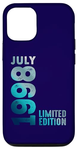 Comprar Cumpleaños Carcasa para iPhone 13 Julio 1998 Año 1998 Vintage 1998 Retro 1998 Edición Limitada Ofertas 2025 | regaloscumple.com