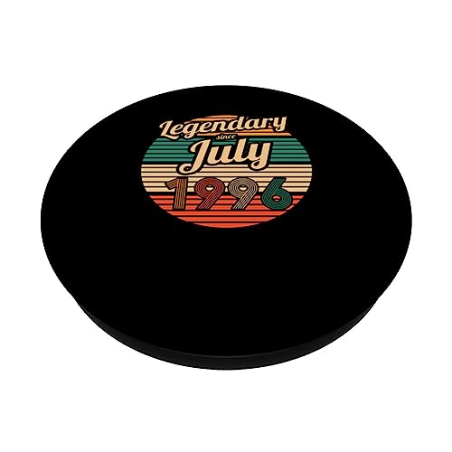 Oferta Flash Legendario desde julio   1996 27 cumpleaños hombres PopSockets PopGrip Intercambiable