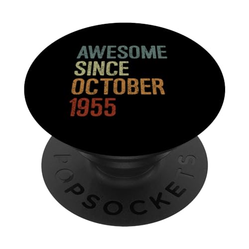 Consigue ahora Impresionante desde octubre BlackFriday 1955 regalo cumpleaños divertido retro PopSockets PopGrip Intercambiable Ofertas 2024 | regaloscumple.com