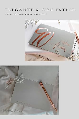 Comprar en Amazon Cumpleaños - Happy Birthday 90 - Tarjeta felicitacion 90 cumpleaños con