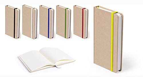 Consigue ahora Pack 20 bloc notas con portada resistente material Kraft contiene 100 hojas. Libretas tamaño bolsillo. Muy económicas. Libretita para regalo detalles Promoción bodas bautizos o comunión. Top Precio 2024 | regaloscumple.com