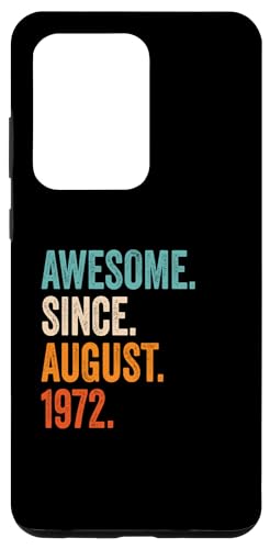 Comprar Carcasa para Galaxy Navidad S20 Ultra Awesome Since August 1972 años 52 aniversario cumpleaños Ofertas 2024 | regaloscumple.com