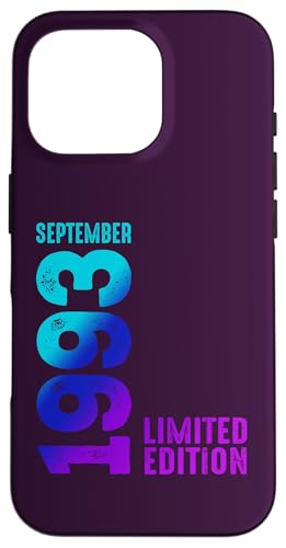 Consigue ahora Septiembre 1993 Edición Limitada Carcasa para Cumpleaños iPhone 16 Pro Rebajas 2025 | regaloscumple.com