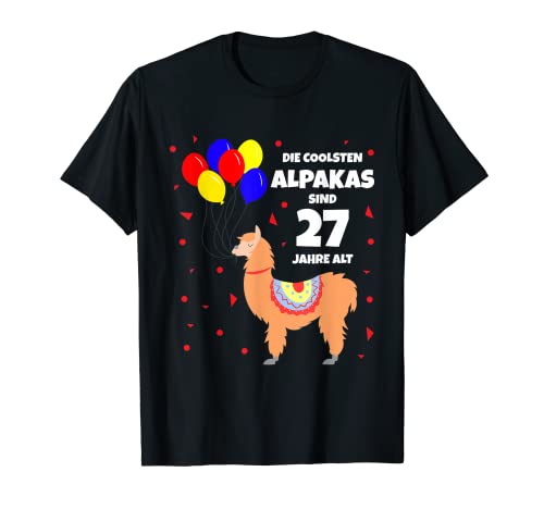 Oferta Cooles - cumpleaños globos 27 Camiseta