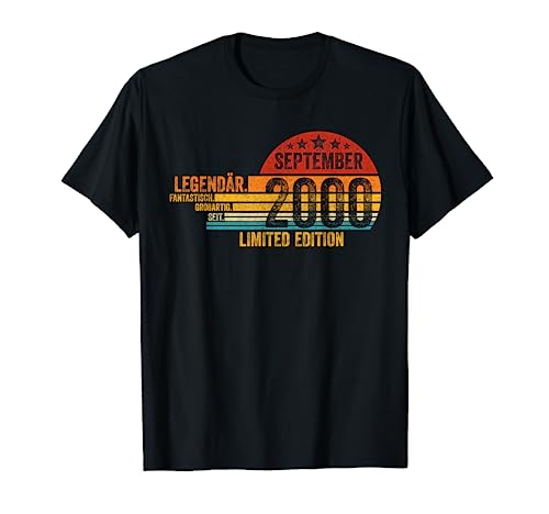 Comprar Cumpleaños Regalos Mujer Hombre Legendario Desde Septiembre Catálogo 2000 Camiseta Rebajas 2024 | regaloscumple.com