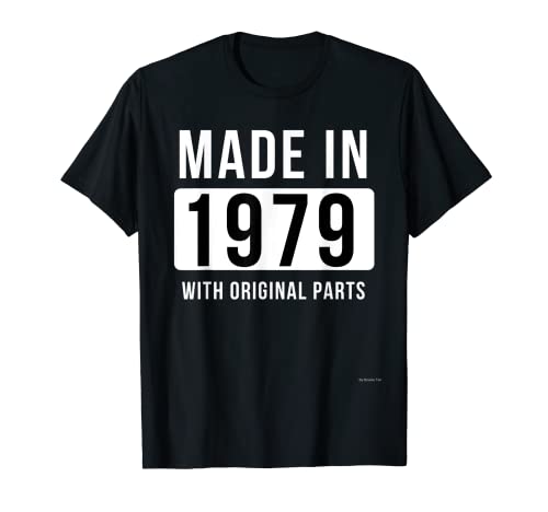 Consigue ahora Camiseta cumpleaños 1979 Born In 1979 Made Cumpleaños In 1979 Tee Camiseta Rebajas 2025 | regaloscumple.com