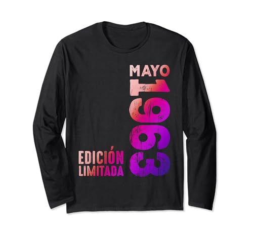 Comprar Mayo 1963 Retro 1963 Año 1963 Vintage 1963 Manga Larga Regalos Top Precio 2024 | regaloscumple.com