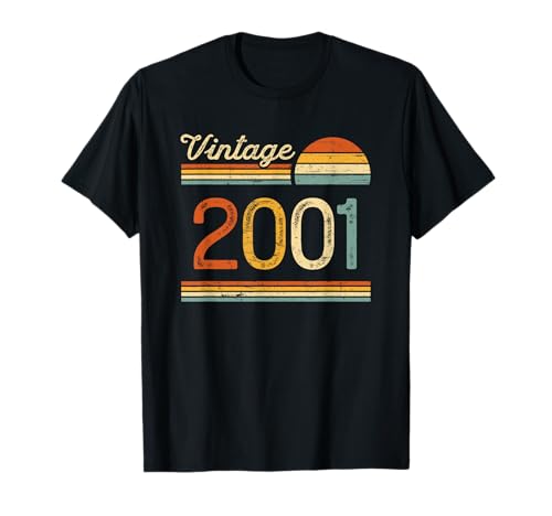 Comprar Regalos Cumpleaños 2001 Regalo Vintage Mujer Hombre 2001 Camiseta Ofertas 2024 | regaloscumple.com