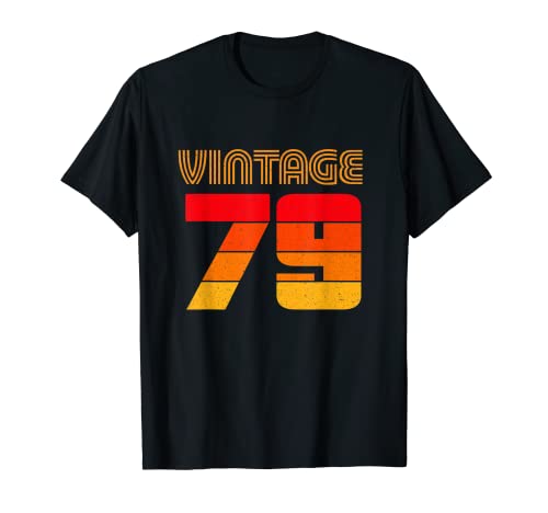 Consigue ahora Vintage 79 - Divertido Retro Clásico Navidad 70s 1979 Cumpleaños Fecha Nacida Camiseta Top Precio 2024 | regaloscumple.com