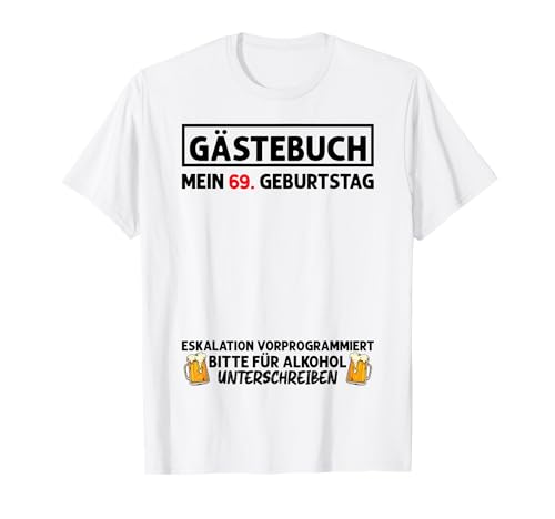 Comprar Libro Navidad visitas 69 cumpleaños hombre mujer 69 años 69 cumpleaños Camiseta Top Precio 2024 | regaloscumple.com