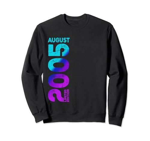 Consigue ahora Edición Limitada Agosto 2005 Año 2005 Cumpleaños Retro 2005 Sudadera Rebajas 2024 | regaloscumple.com