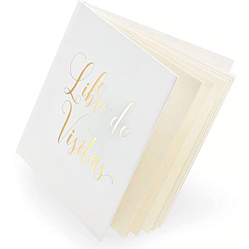 Comprar ahora Libro Spanish Bodas, o Cumpleaños, Páginas, Dura, Libro Vintage como Visitas