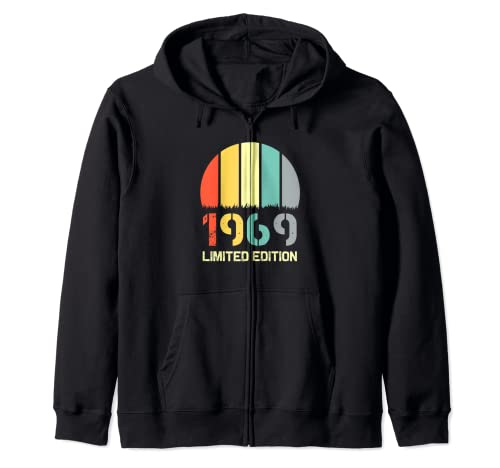 Consigue ahora Camiseta vintage 1969 para hombre edición limitada Cumpleaños cumpleaños 1969 Sudadera con Capucha Rebajas 2024 | regaloscumple.com
