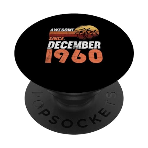 Consigue ahora Cumpleaños diciembre 1960 Promoción PopSockets PopGrip Intercambiable Ofertas 2023 | regaloscumple.com