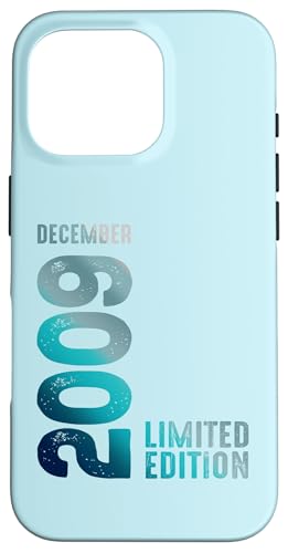 Consigue ahora Diciembre 2009 Edición Limitada 2009 Cumpleaños Cumpleaños 2009 Carcasa para iPhone 16 Pro Ofertas 2025 | regaloscumple.com