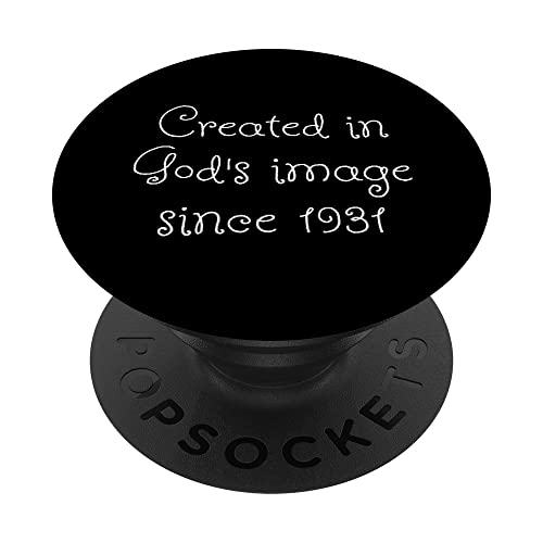 Comprar Cumpleaños Promoción 91 años: Nacido en 1931 91 cumpleaños PopSockets PopGrip Intercambiable Top Precio 2025 | regaloscumple.com
