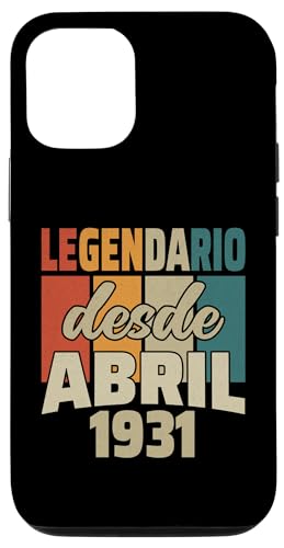 Consigue ahora Carcasa para iPhone 15 Legendario Desde Ideas para regalar Abril 1931 - Cumpleaños 93 Años Top Precio 2024 | regaloscumple.com