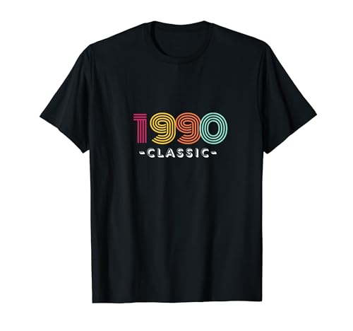 Consigue ahora Cumpleaños Mujeres & Hombres Regalo cumpleaños 1990 Classic Ideas para regalar Camiseta Ofertas 2024 | regaloscumple.com