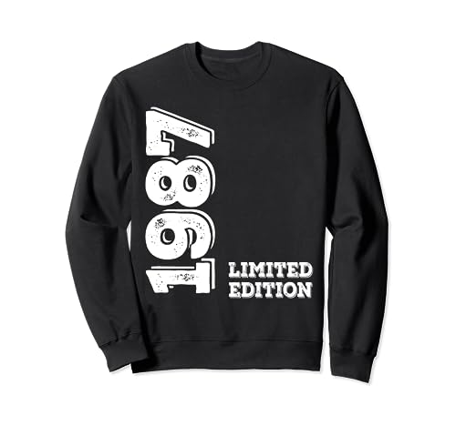 Consigue ahora Limited Edition Regalos 1987 Sudadera Rebajas 2024 | regaloscumple.com