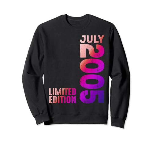 Comprar Año 2005 Mes Cumpleaños De Julio 2005 Retro 2005 Vintage 2005 Sudadera Rebajas 2024 | regaloscumple.com
