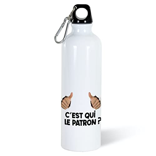 Comprar Luigi Collection - Botella agua Ideas para regalar (750 ml aluminio reutilizable ecológica con tapón atornillado y mosquetón. Idea regalo original humor para hombre y mujer amigo deporte viajes Rebajas 2025 | regaloscumple.com