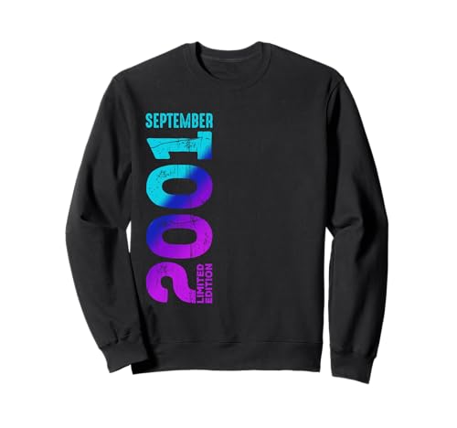 Comprar Edición Cumpleaños Limitada Septiembre 2001 Cumpleaños Sudadera Ofertas 2024 | regaloscumple.com