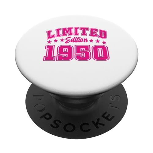 Consigue Navidad ahora Edición limitada 1950 Cumpleaños 1950 Edición Cumpleaños PopSockets PopGrip Intercambiable Rebajas 2024 | regaloscumple.com