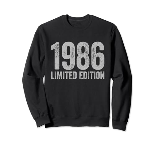 Comprar Cumpleaños 1986 Sudadera Navidad Top Precio 2024 | regaloscumple.com