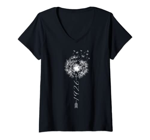 Comprar Mujer Solo cumpleaños 1926 Regalo diente Promoción flower león Dandelion Camiseta Cuello V Ofertas 2025 | regaloscumple.com